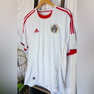 Adidas Mexico Soccer Jersey, size Large, Dry Fit